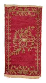 Gordes Yastik Rug, Turkey, Ca. 1875, 1'6'' x 2'11''