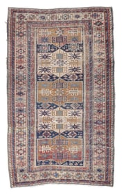 Shirvan Rug, Caucasus, Ca. 1880, 4'2'' x 6'10''