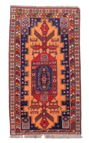 Kazak Rug, Caucasus, Early/Mid 20th C., 5'4'' x 9'6''