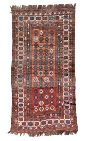 Kazak Rug, Caucasus, Early 20th C., 4'4'' x 8'5''