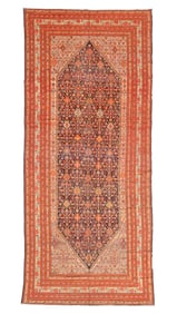 Malayer Rug, Persia, Ca. 1910, 6'9'' x 15'6''