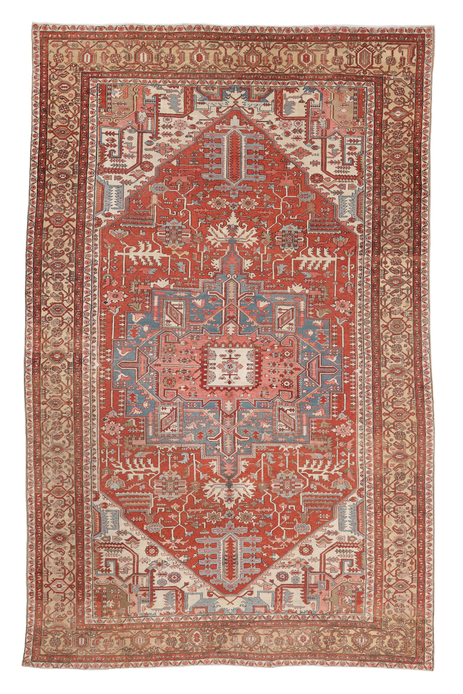 Mansion-Size Serapi Rug, Persia, Late 19th C., 10'4'' x 16'3'' (1 of 6)