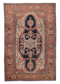 Serapi Rug, Persia, Ca. 1880, 9'7'' x 14'4''