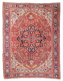 Heriz Rug, Persia, Ca. 1910, 9'9'' x 13'2''