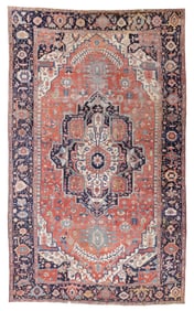 Mansion-Size Serapi Rug, Persia, Late 19th C., 13'2'' x 22'2''