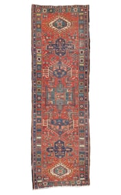 Heriz Runner, Persia, Ca. 1900, 3'3'' x 9'9''