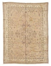 Oushak Rug, Turkey, Ca. 1910, 8'2'' x 11'3''