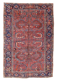 Heriz Rug, Persia, Ca. 1940, 6'5'' x 9'5''