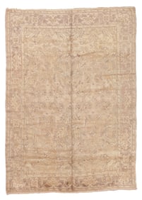 Oushak Rug, Turkey, Ca. 1910, 7'1'' x 10'0''