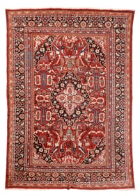 Mahal Rug, Persia, Ca. 1930, 7'9'' x 12'4''