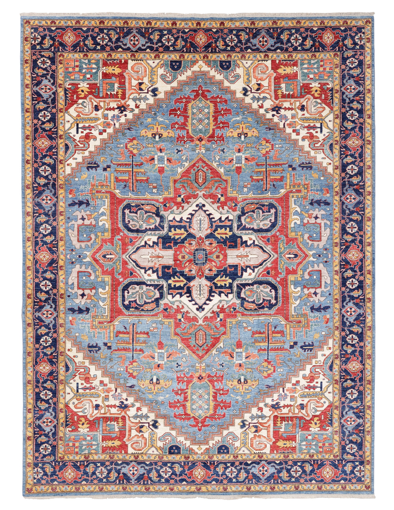 Serapi Style Rug, Afghanistan, Late 20th C., 10'2'' x 13'10'' (1 of 6)