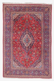 Kashan Rug, Persia, Mid/Late 20th C., 6'7'' x 10'1''