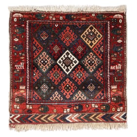 Jaff Kurd Bagface, Persia, Early 20th C., 2'0'' x 2'2''