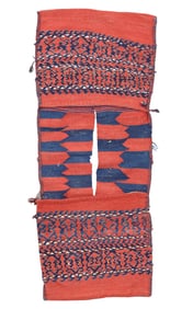 Yuncu Double Kilim Saddle Bag, Turkey, Ca. 1875, 1'8'' x 4'1''