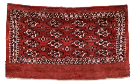 Yomud Chuval Rug, Turkmenistan, Ca. 1900, 4'0'' x 2'5''
