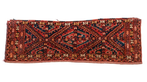 Ersari Pile Tent Trapping, Turkmenistan, Early 20th C., 1'6'' x 4'8''