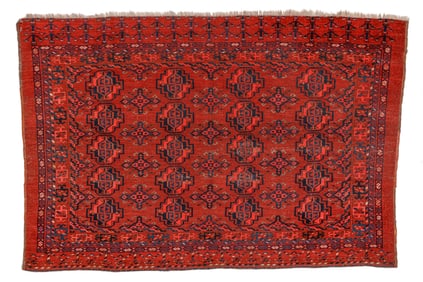 Ersari Chuval, Turkmenistan, Ca. 1890, 4'11'' x 3'4''