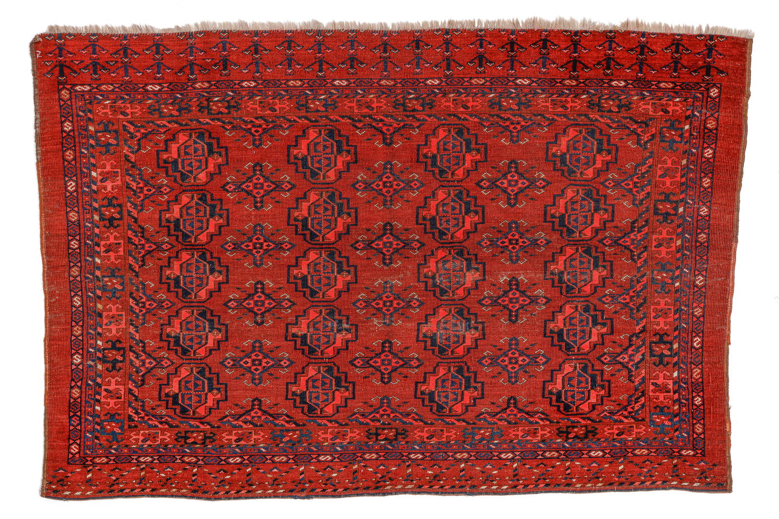 Ersari Chuval, Turkmenistan, Ca. 1890, 4'11'' x 3'4''