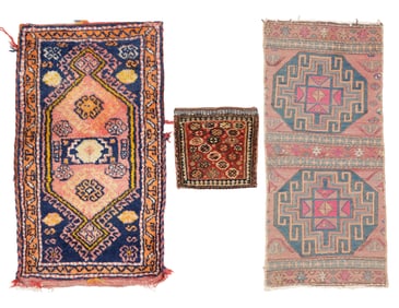 3 Small Antique Weavings, Turkey/Persia