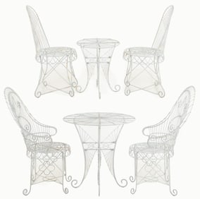 6-Piece Wire Patio Furniture Group