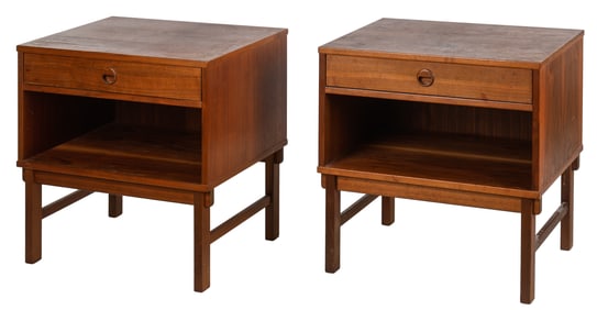 Pair of Danish Modern Side Tables
