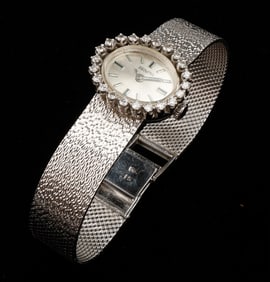 .585 White Gold And Diamond Provita Lady's Watch