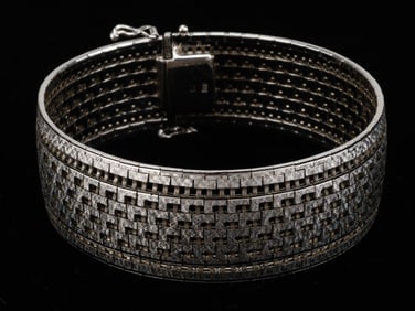.585 White Gold Bracelet