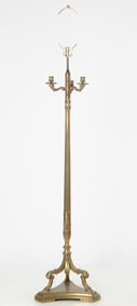 Empire Style Bronze Floor Lamp, H: 71" (180 cm)