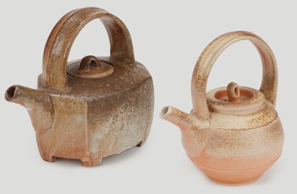2 Studio Pottery Teapots