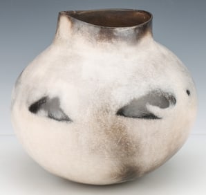 Studio Pottery Vessel Marked: Jc