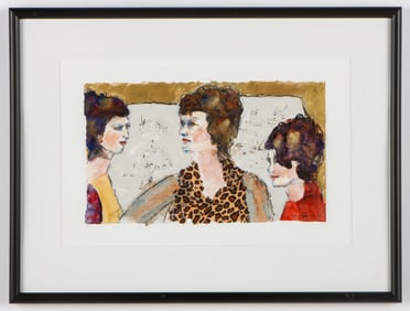Julius Danzinger (American, 21st c.) "Three Sisters"