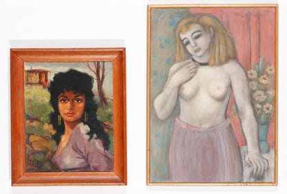 2 Framed Portraits