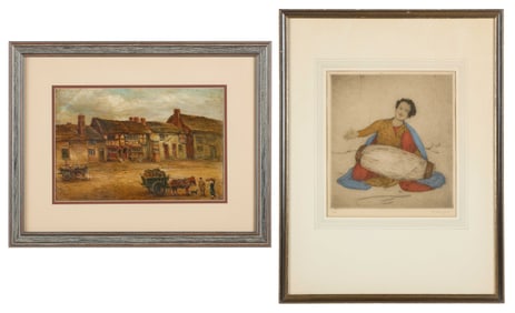 2 Antique Artworks