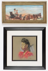 2 Works by George Malick (American, 20th century)
