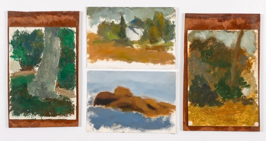 Francis C. Tucker (American, 1932-2012) 4 Works