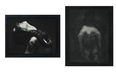 Max Waldman (1919-1981) Two Photographs