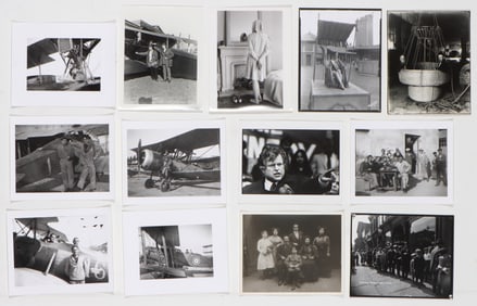Group of (13) Vintage and Historic Black-and-White Photographs