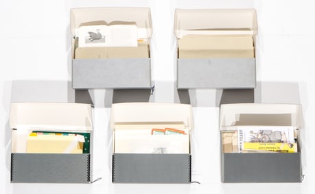 Maurice Sendak (American 1928-2012) 5 Archive Boxes of Ephemera