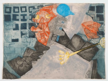 Gerard Fitremann (French, b. 1946) Intaglio