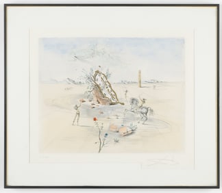 Salvador Dali (Spanish, 1904-1989) "Memories of Lost Time," Artist's Print