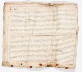 18th C. English 11-Page Indenture Deed
