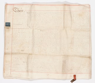 18th C. English 6-Page Indenture Deed