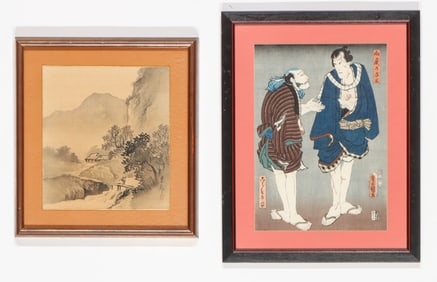 2 Japanese Artworks