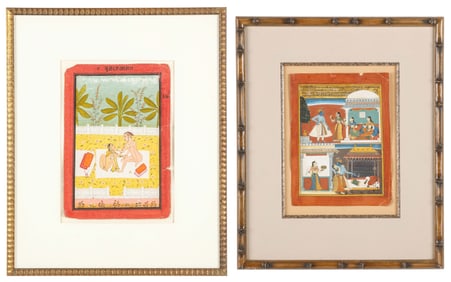 2 Antique Indian Paintings