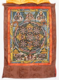 Tibetan Thangka Mandala