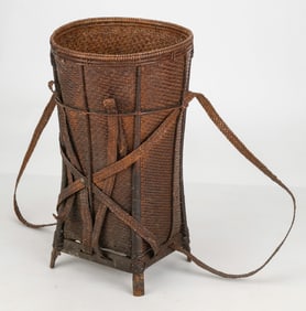 Vietnamese Burden Basket, Mid 20th C.