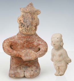 2 Pre-Columbian Figures