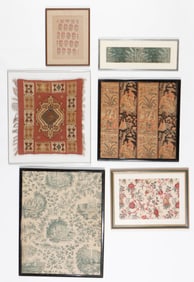 Textile Collector's Lot, 6 Items
