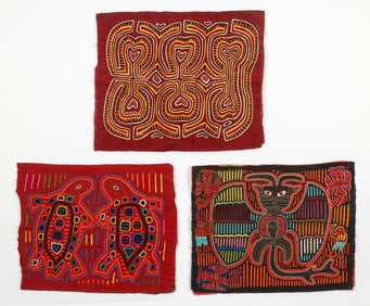 3 Kuna Molas, San Blas Islands, Panama