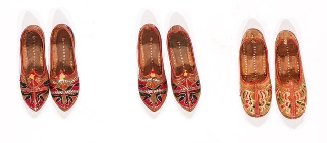 3 Pairs of Shoes, India